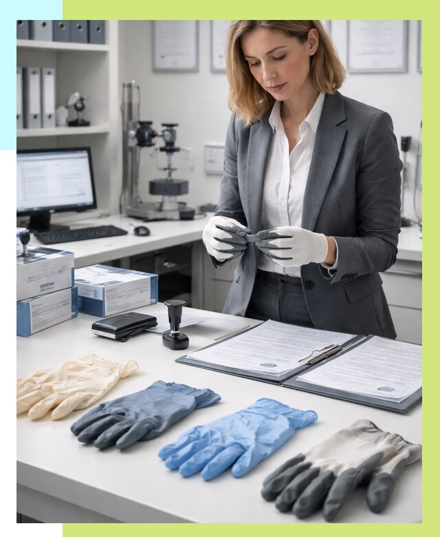 Сертификация перчаток в Салавате от 9069 р. | Алешин-Слв