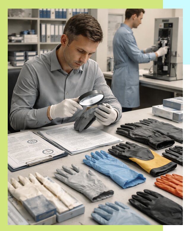 Сертификация перчаток и средств защиты продукции в Салавате