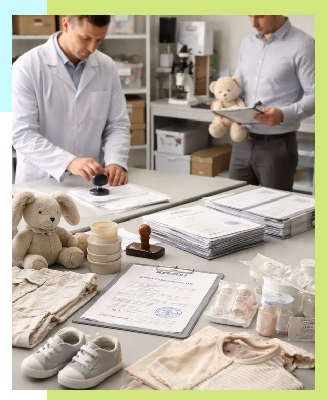 Сертификация детских товаров в Салавате от 16004 р. | Алешин-Слв