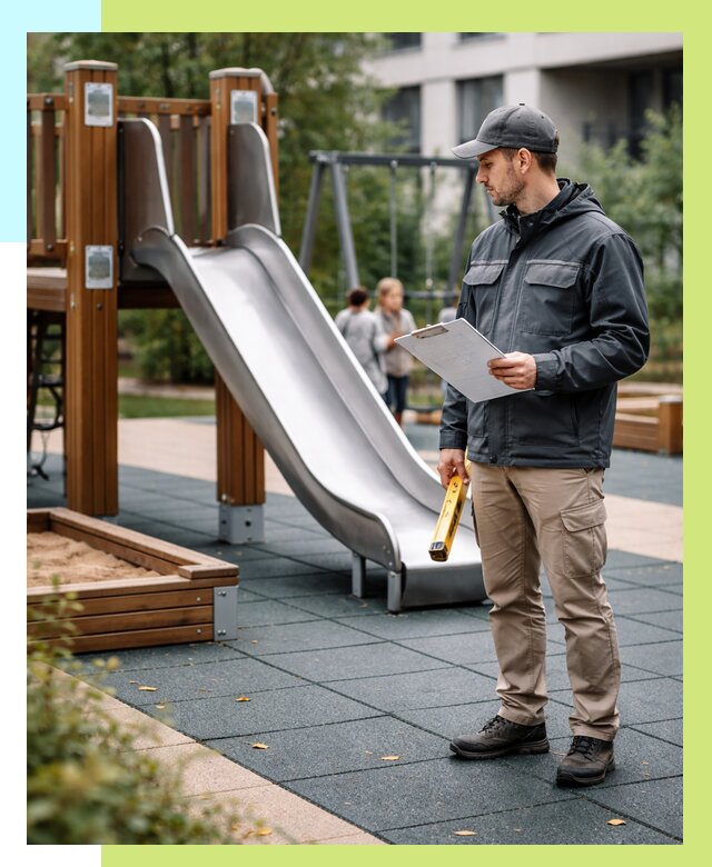 Сертификация детских площадок в Салавате от 26673 р. | Алешин-Слв