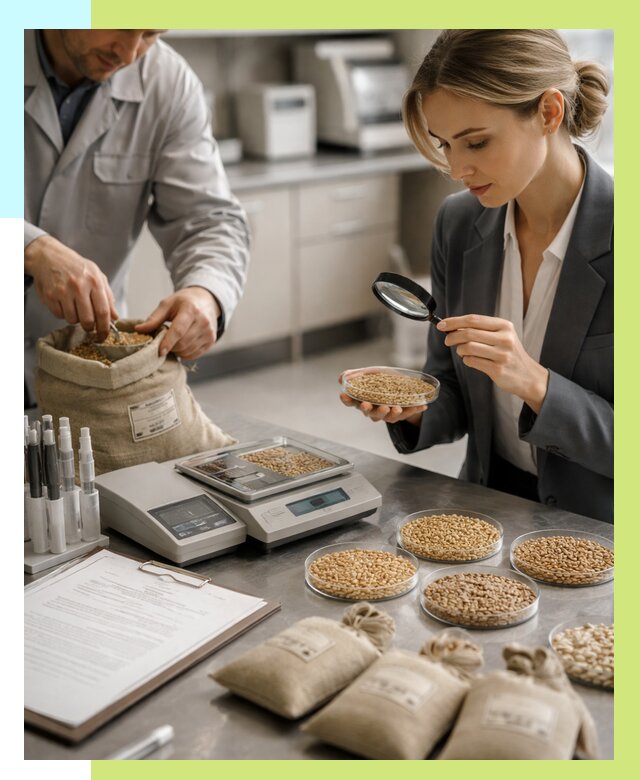Сертификация зерна в Салавате по цене от 16004 р. | Алешин-Слв