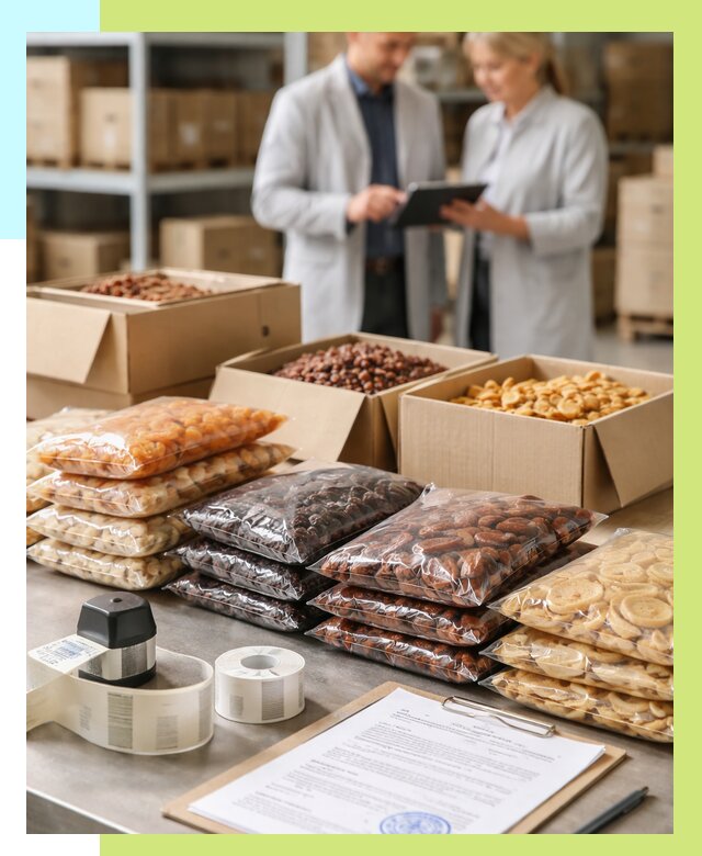 Сертификация сухофруктов в Салавате от 12803 р. | Алешин-Слв под ключ