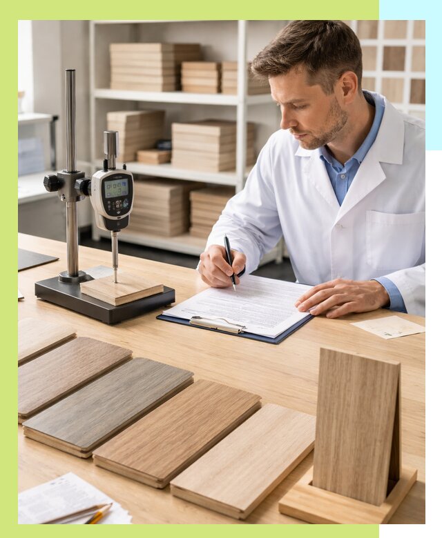 Сертификация ламината с испытаниями и оформлением документов в Салавате