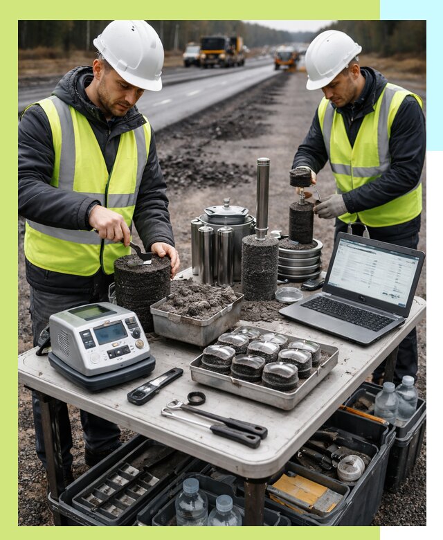 Сертификация асфальта: испытания и подтверждение в Салавате