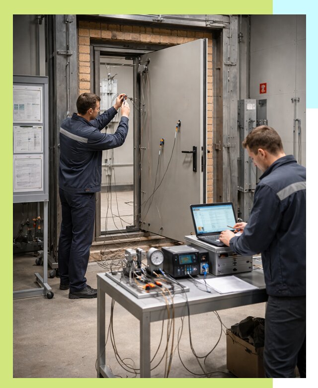 Сертификация противопожарных дверей в Салавате по ГОСТ и ТР