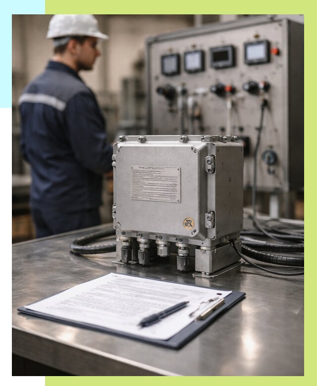 Сертификация взрывозащищенного оборудования в Салавате от 37342 р. | Алешин-Слв