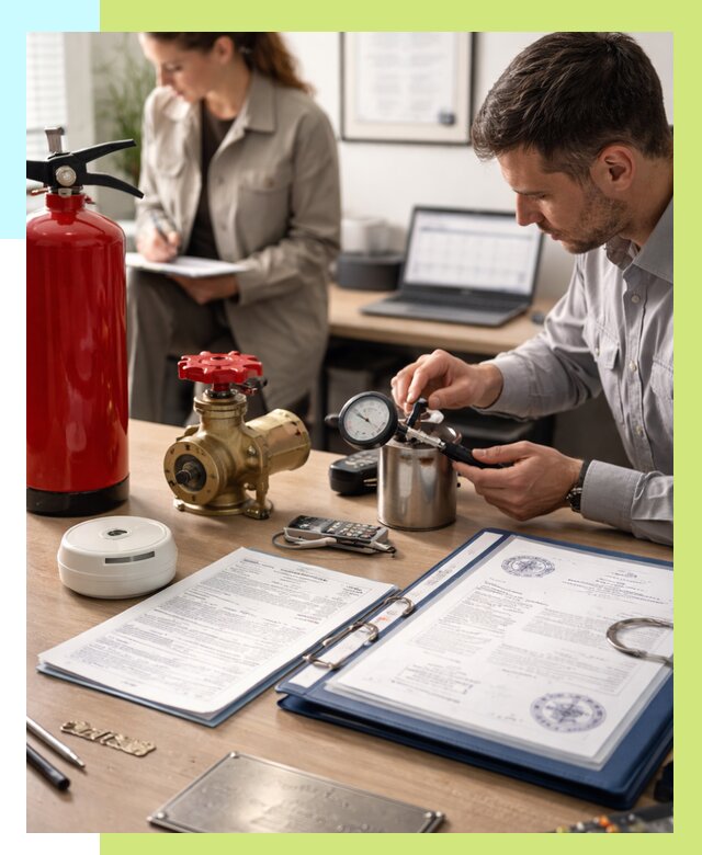 Сертификация пожарного оборудования в Салавате от 16004 р.|Алешин-Слв