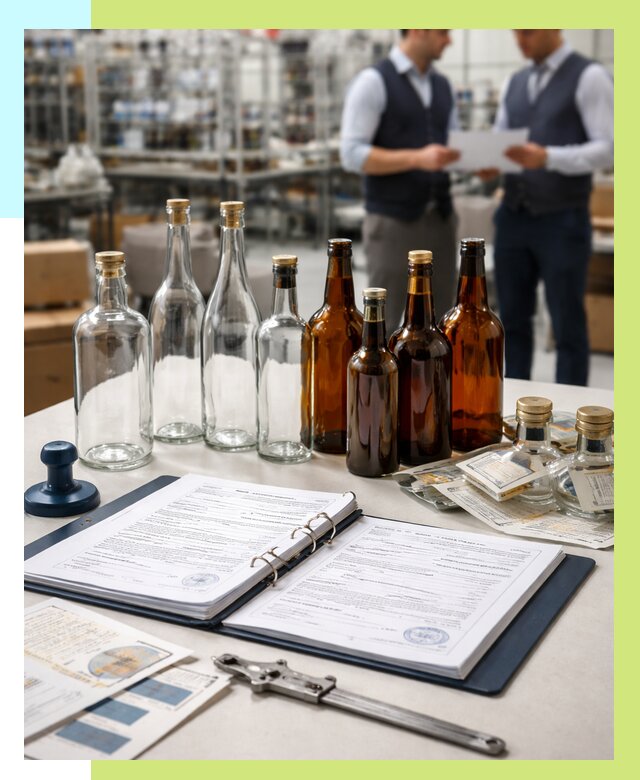 Сертификация стеклянных бутылок в Салавате от 26673 р. | Алешин-Слв