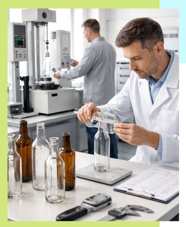 Сертификация стеклянных бутылок и сопутствующей упаковки в Салавате