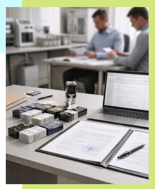 Сертификация сигарет под ключ в Салавате от 48011 р. | Алешин-Слв