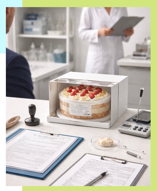 Сертификация тортов в Салавате от 9602 р. заказать | Алешин-Слв