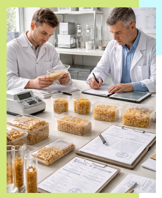 Сертификация макаронных изделий и технологической документации в Салавате