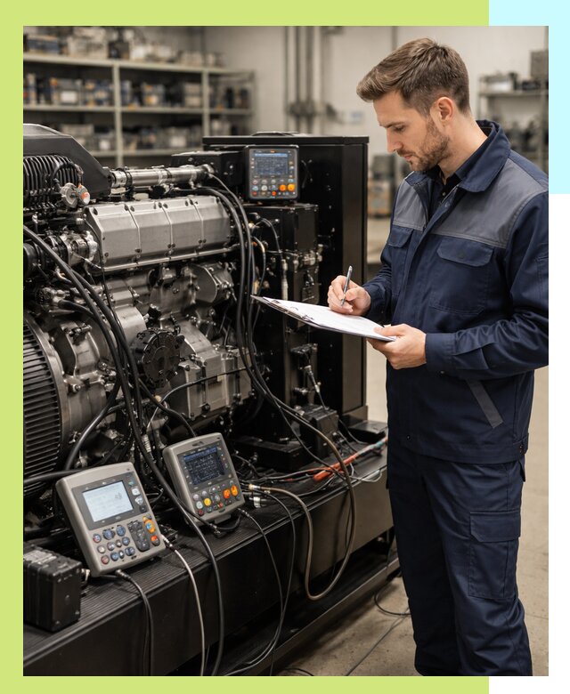 Сертификация дизельных генераторов и их оборудования в Салавате