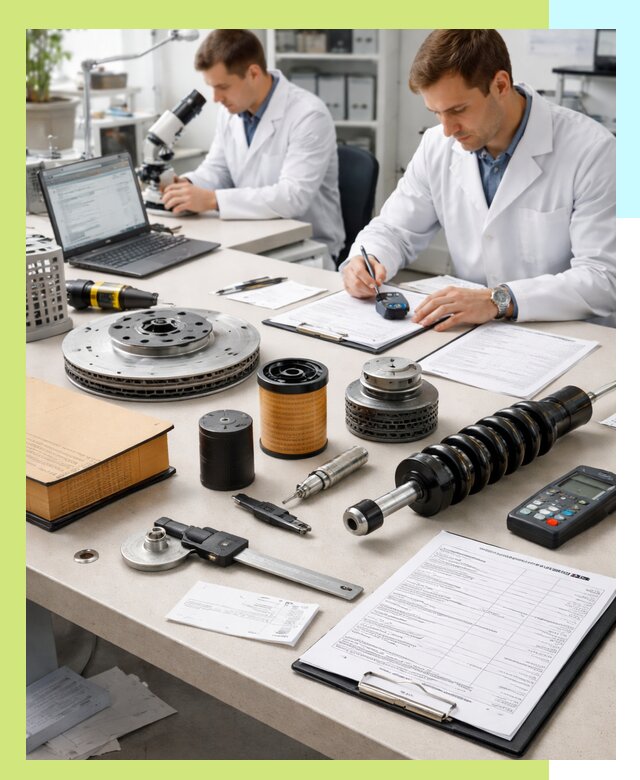 Сертификация автозапчастей и комплектующих в Салавате по ГОСТ