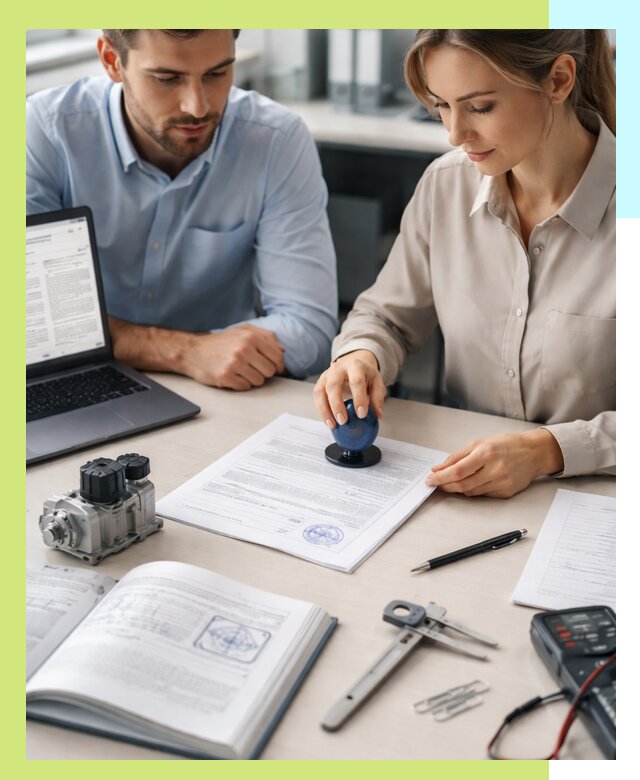 Выдача паспорта изделия и техническая экспертиза продукции в Салавате