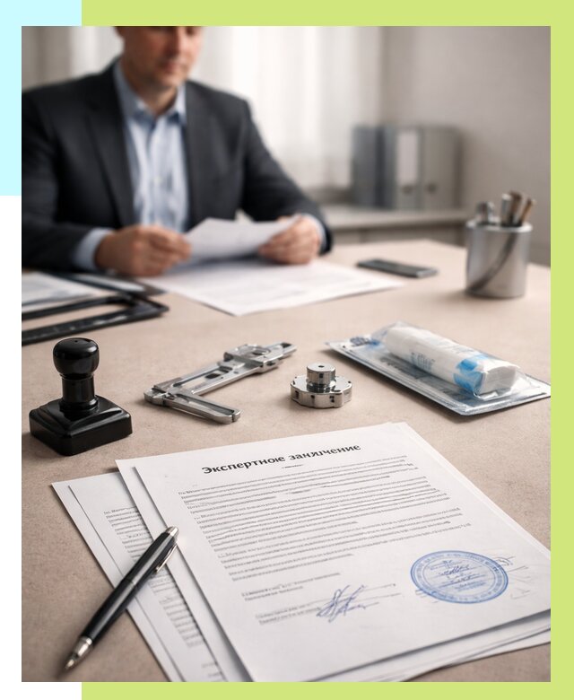 Экспертное заключение на продукцию в Салавате от 9069 р. | Алешин-Слв