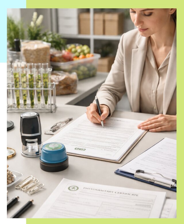 Фитосанитарный сертификат оформить в Салавате от 4801 р. | Алешин-Слв