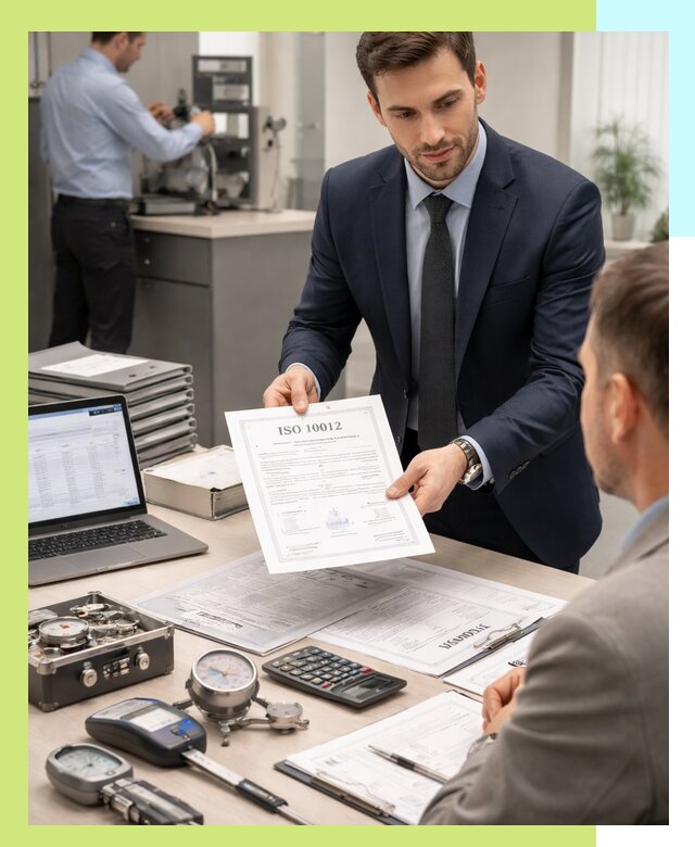Выдача сертификата ISO 10012 по требованиям метрологии в Салавате